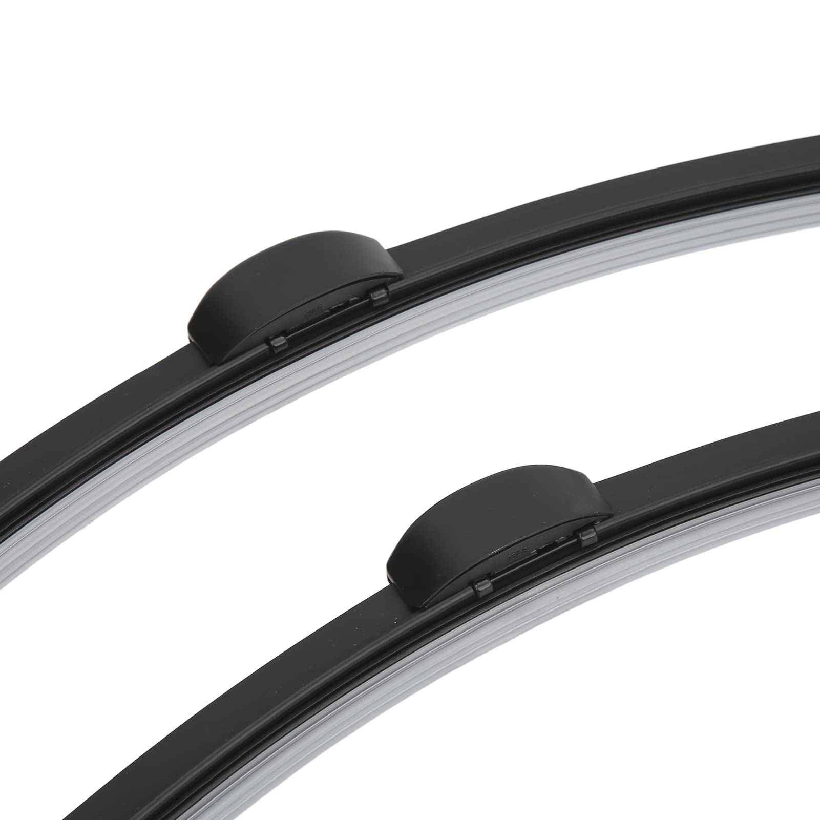 Keenso Escobillas de Limpiaparabrisas Delantero de 2 Piezas, Repuestos para CL65 S500 S550 S600, con Limpieza Suave y Silenciosa y Diseño de Alerón Integrado