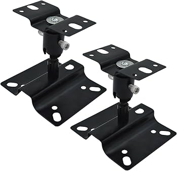 Amazon | Morisho 汎用 スピーカー ブラケット 天井 天吊り 壁掛け 台 Amazon | Morisho 汎用 スピーカー ブラケット 天井 天吊り 壁掛け 台