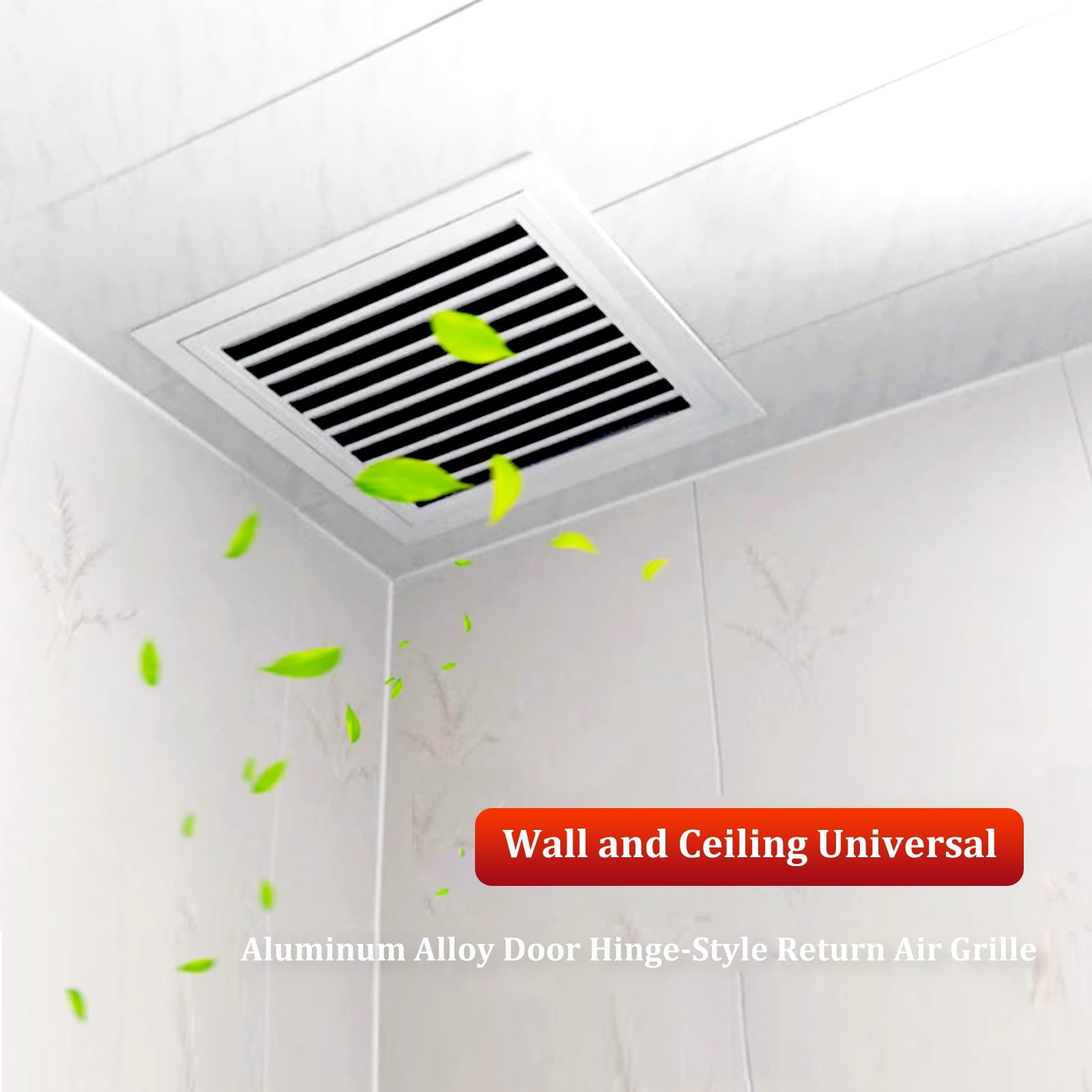 Cubierta de ventilación de retorno de aire ajustable de 20 x 35 cm a 100 x 100 cm, panel de acceso a la pared para paneles de yeso y fontanería, cubierta de ventilación de sótano