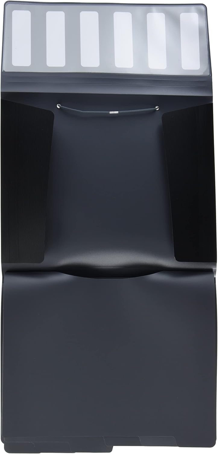Leitz Solid Business Folder Polypropylene A4 6 Fächer Black