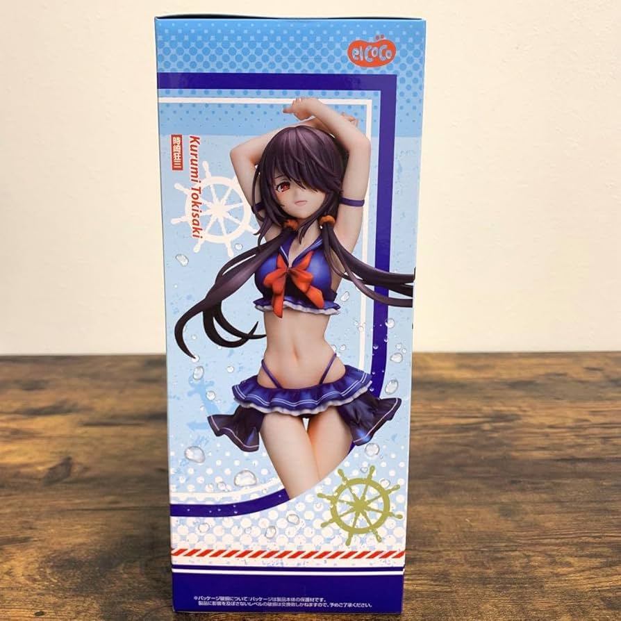 BiCute 宇崎月 エルココ 時崎狂三 フィギュア ラウンドワン限定 24個 ラウンドワン限定】デート・ア・ライブⅣ 時崎狂三 1/7スケール