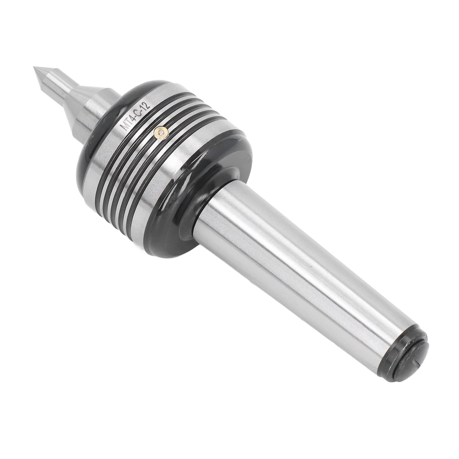 Centro Vivo MT4 para Torno de Madera y Metal 60 Grados con Centro de Contrapunto Vivo Precisión 0.005 para Trabajo CNC y Torneado Preciso