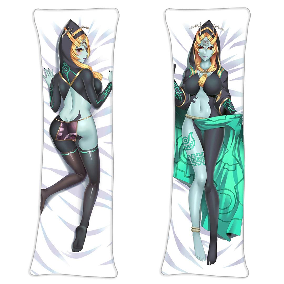 Amazon.co.jp: The Legend of Zelda Twilight Princess Midna Midna Animation  Body Pillow Cover 150cmx50cm Peach Skin Life Size Pillow Caragoguds Two  Sides Printed Body Pillowcase : Home & Kitchen