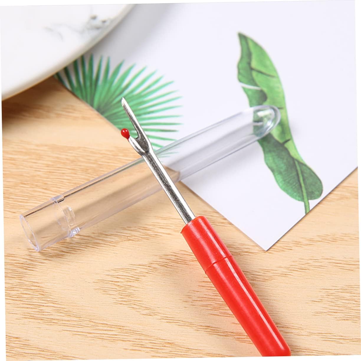 KONTONTY 20pcs Home Sewing Tools Thread Ripper Easy to Use Seam Ripper for Removing Stitches Without Damage Random Color