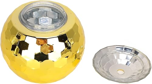 Miniatura 8 de Flash Ball - Vaso de cóctel colorido de gran capacidad de 20.3 fl oz, vaso de cóctel esférico con tapa para fiestas temáticas, discotecas, bar