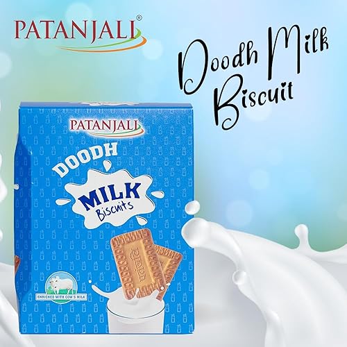 Miniatura 7 de Patanjali Galleta de leche Doodh (paquete de 3) - 10.58 oz