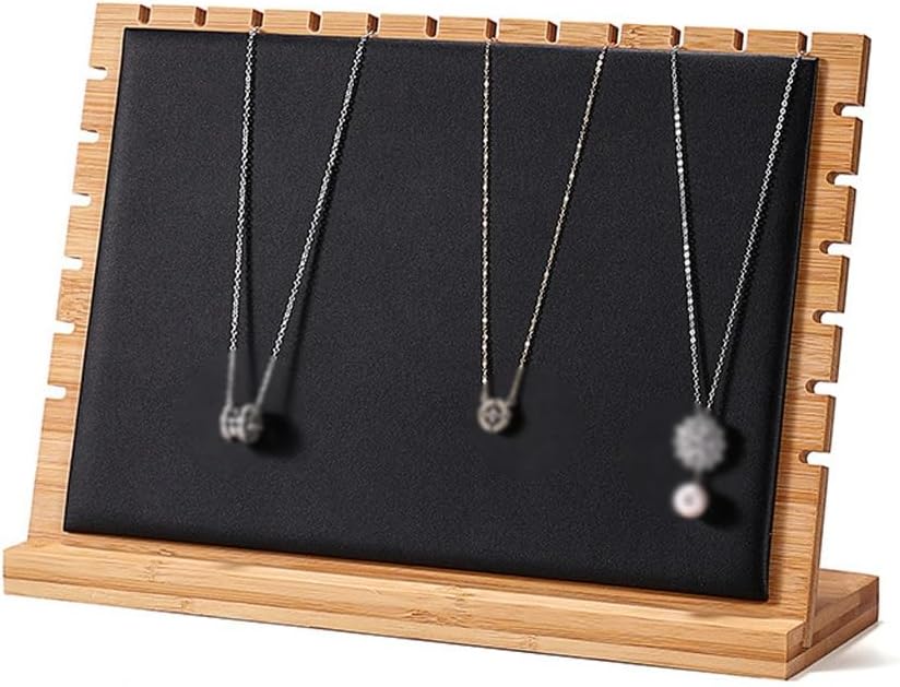 Jewelry Display Board, Necklace Rack, Detachable Suede Surface(D)