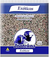 Mistura de Sementes Pássaro Exôtico Zootekna 500g