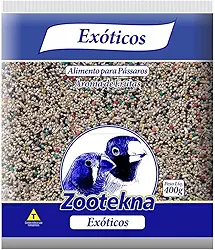 Mistura de Sementes Pássaro Exôtico Zootekna 500g