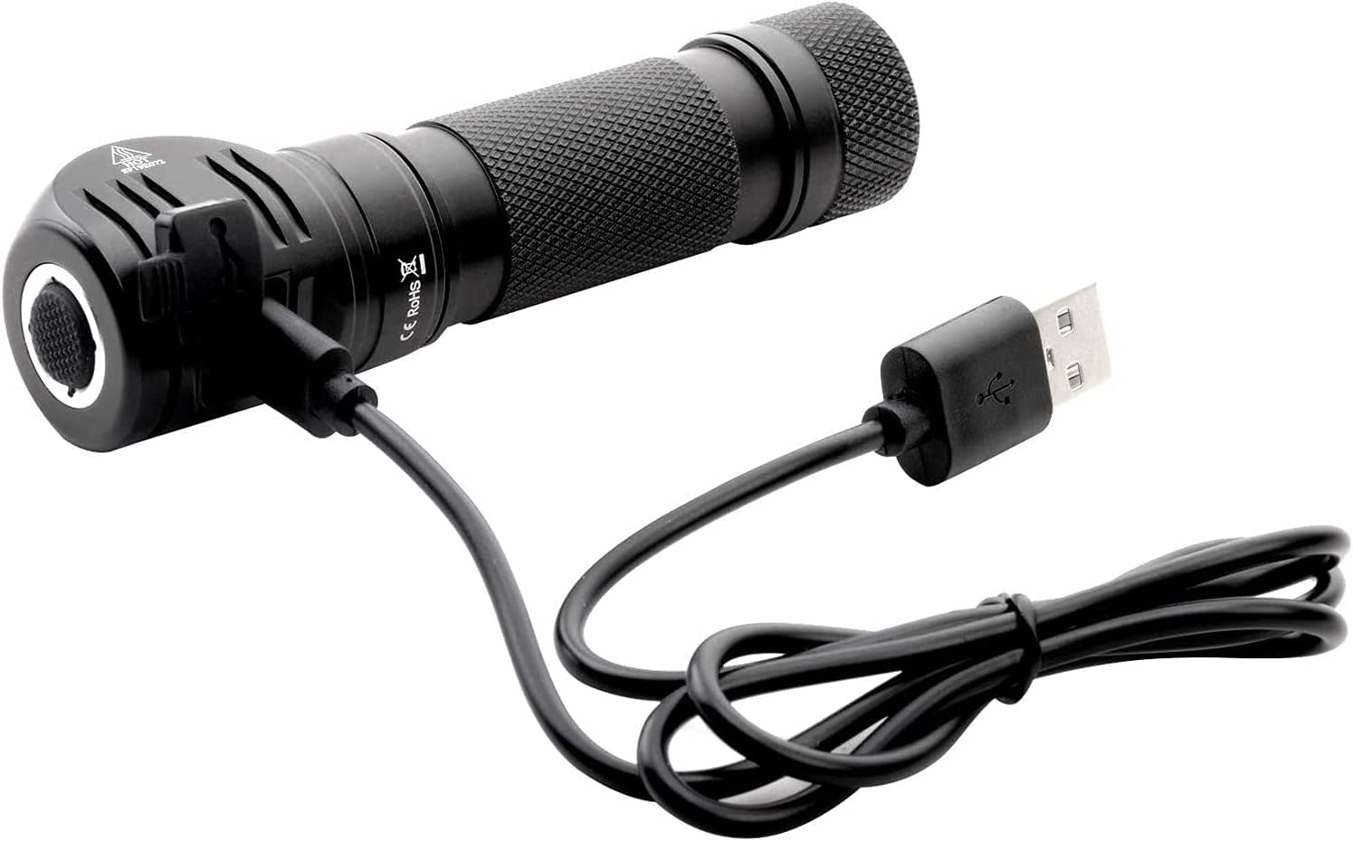 Latarka Czołowa LED Super Jasna 1200 Lumenów z Akumulatorem 18650 i Wodoodpornością IPX7