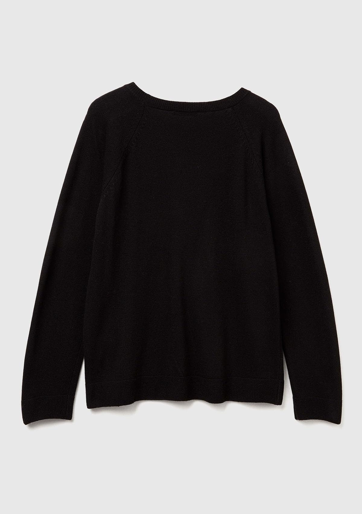 United Colors of Benetton Damen Jersey M/L 1035d1p17 Pullover (1er Pack)