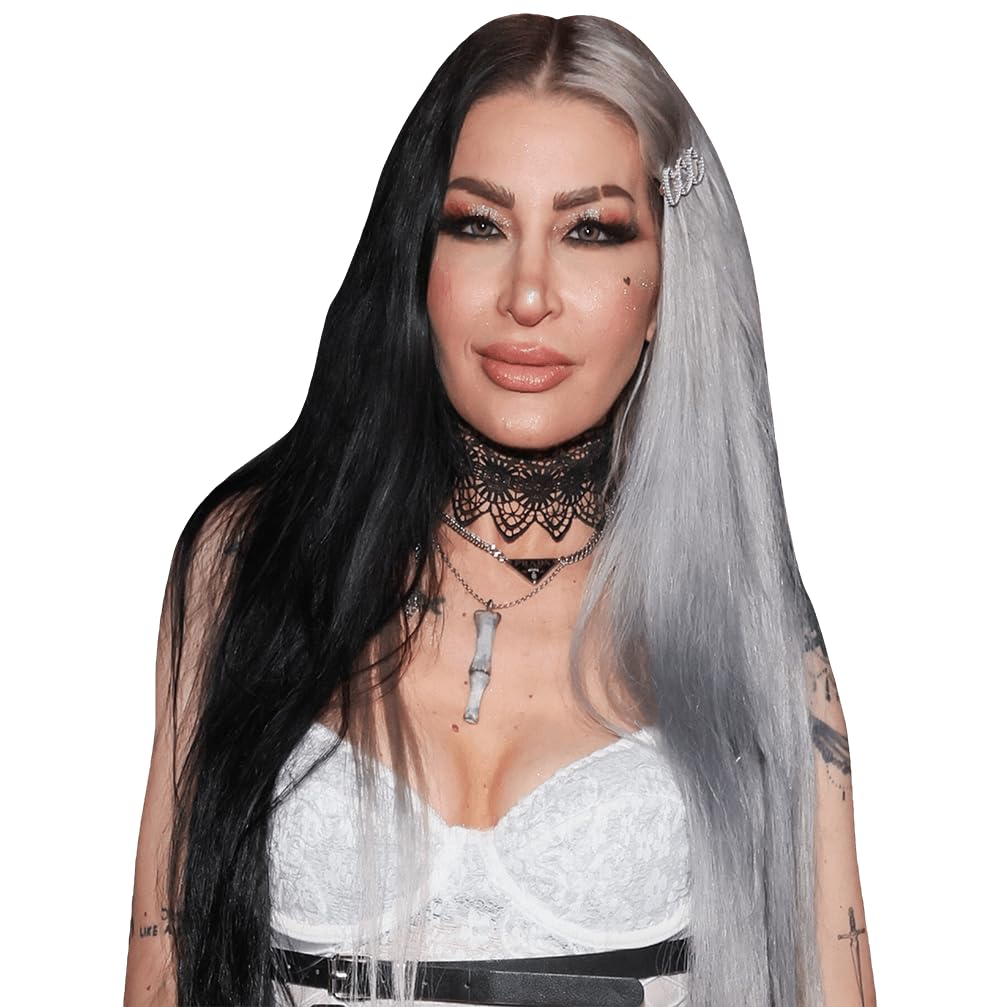 Vanessa Decker (White Dress) Half Body Buddy Cutout