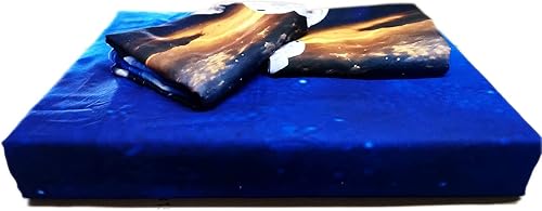 Miniatura 7 de Juego de cama 3D HIG 3 piezas tamaño Queen tamaño exterior astronauta estampado funda nórdica con dos fundas de almohada a juego  Super suave funda