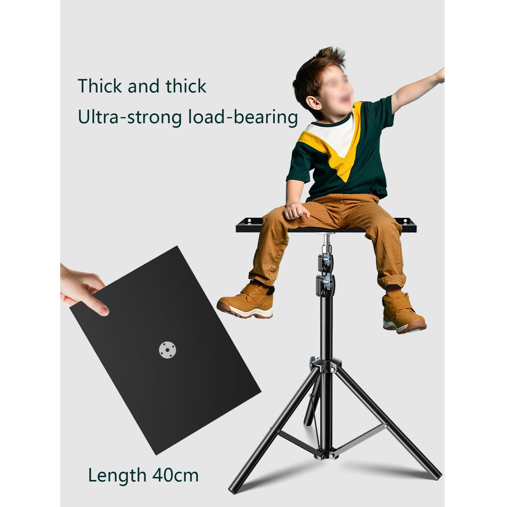 Supporto Per Proiettore,Altezza Regolabile Telescopica Fino a 210cm Per l'Ufficio Del Teatro Domestico,Stabile e Portante Con la Borsa di Immagazzinaggio (39-120cm)