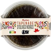 Découvrez la Tapenade d'Olives Noires d'Auchan, une délicieuse préparation qui saura ravir les amateurs de saveurs méditerranéennes. Cette tapenade est fabriquée à partir d'olives noires de qualité supérieure, soigneusement sélectionnées pour leur sa...