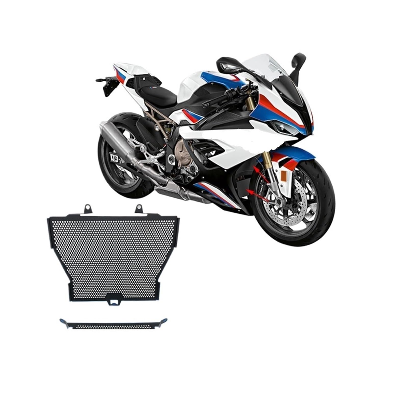 オートバイのエンジンガードカバー S1000RR 2017-2018 S1000R 2017 
