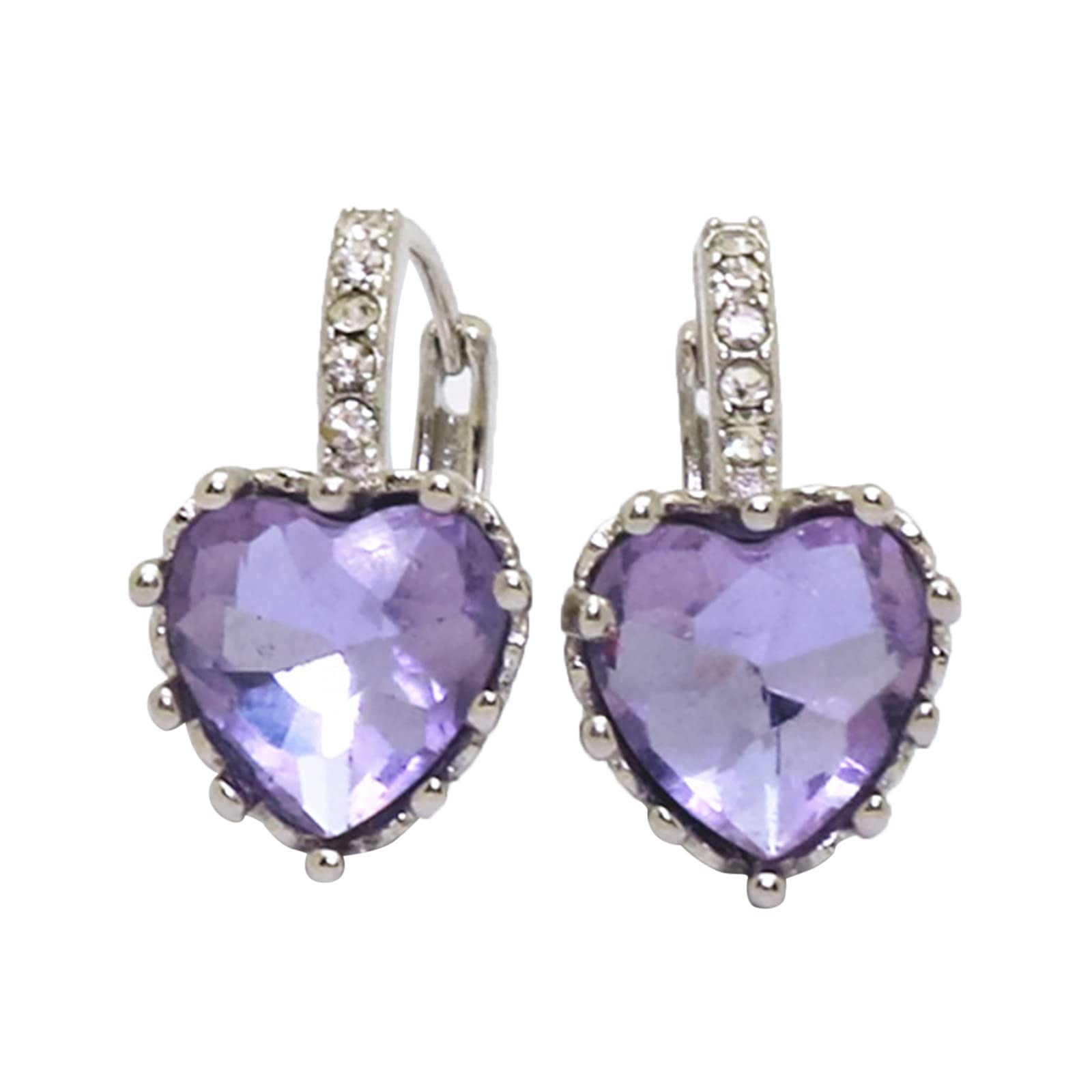 Boucles d'oreilles de goujon avec zircone brillant idéales du bureau aux sorties - 2
