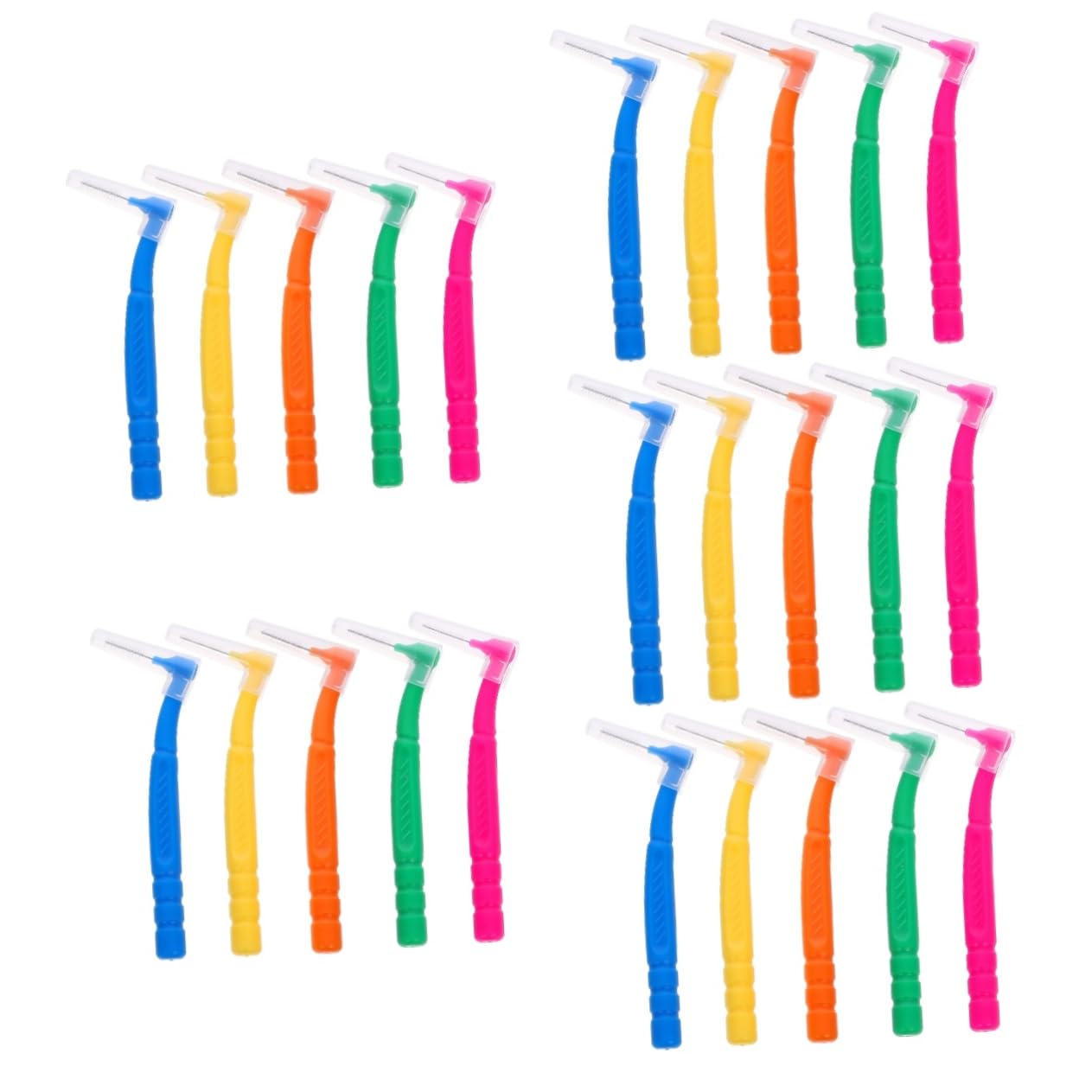 Healeved 250pièces Brosses Interdentaires Lot De Brossettes Pour Nettoyage Outil Multifonction Pour Dents Et Petits Espaces
