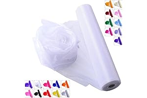 Crystal Organza Fabric Tulle - Bridal Splendor Unveiled