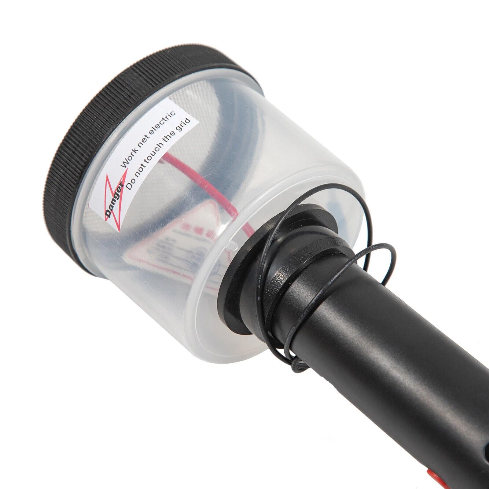 Applicatori statici per erba elettrostatica compatta con 2 griglie in acciaio inox e funzionamento a batteria, floccaggio statico per modellismo e terrari