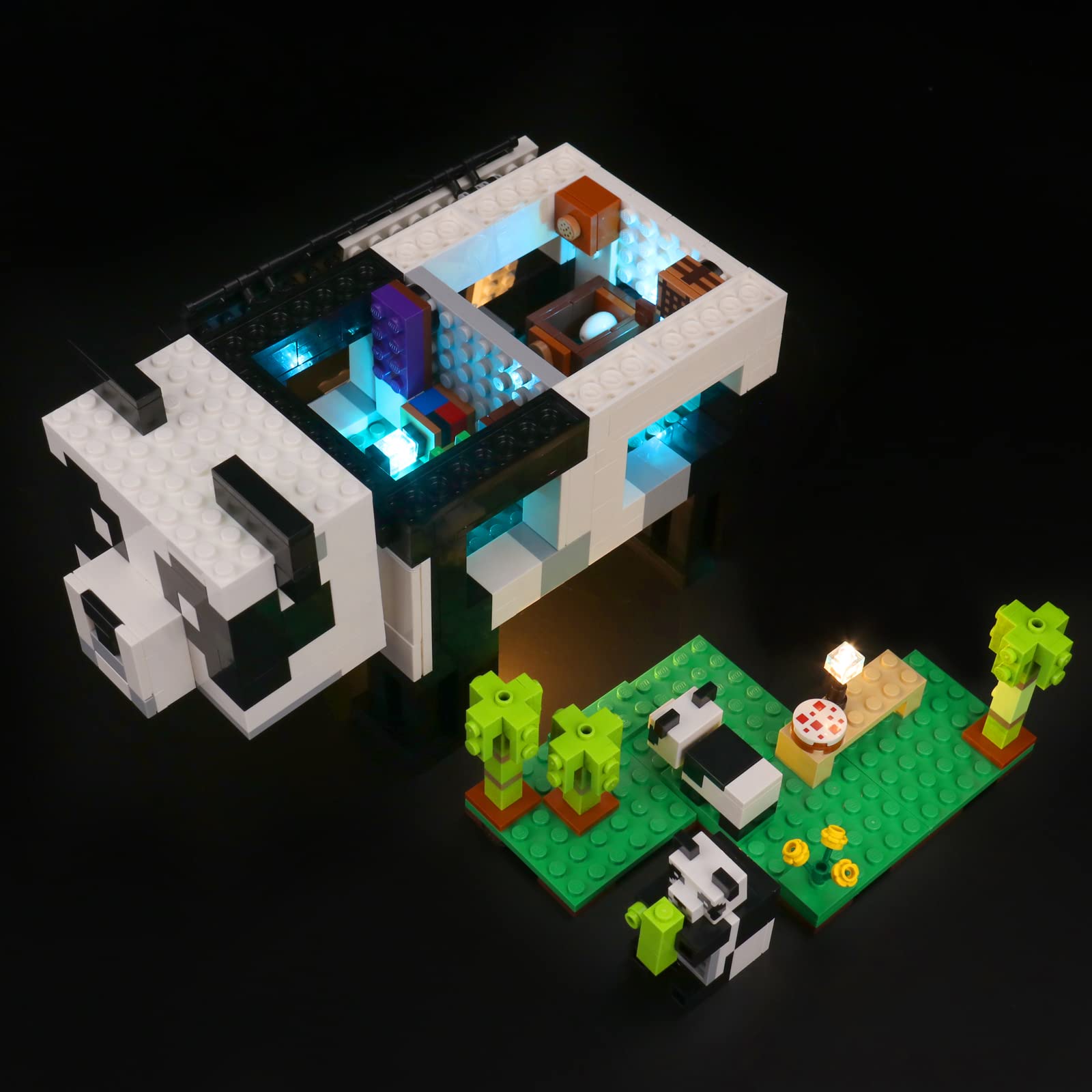 Light Kit Compatible with Lego 21245 The Panda Haven (No Model)