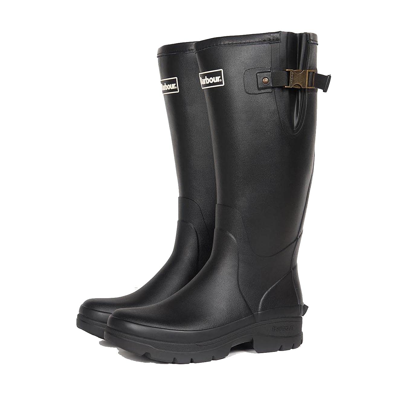 Męskie Barbour Tempest Comfort kalosze wodoszczelne gumowe Wellington EU GR SSEN 40-46, czarny, 44 EU