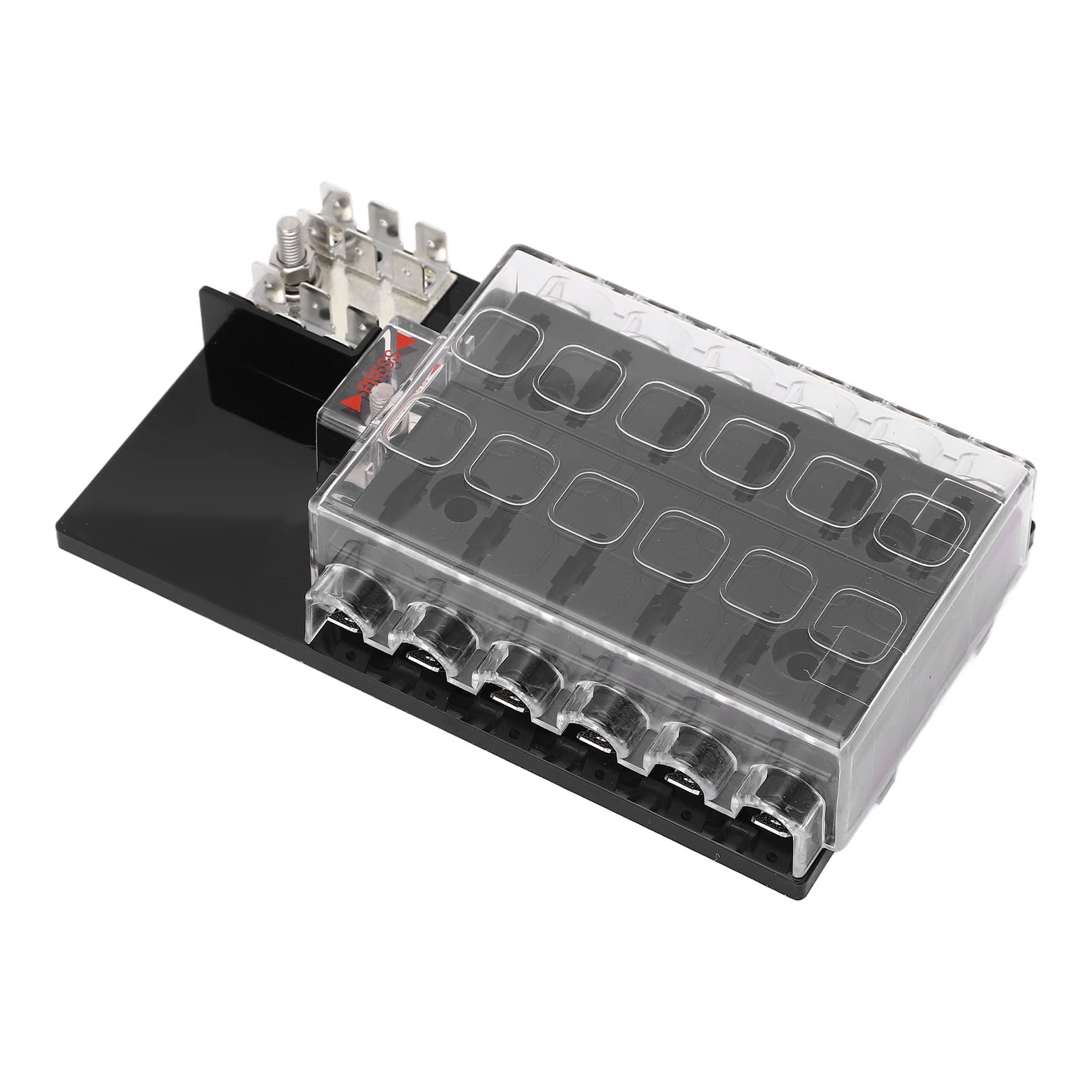 Caja de Fusibles de Cuchilla para Automóviles, Carcasa de ABS de