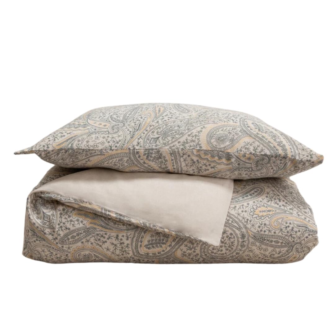 Gamanatura Multicoloured Paisley – Duvet Cover Set – 135 Cm Bed