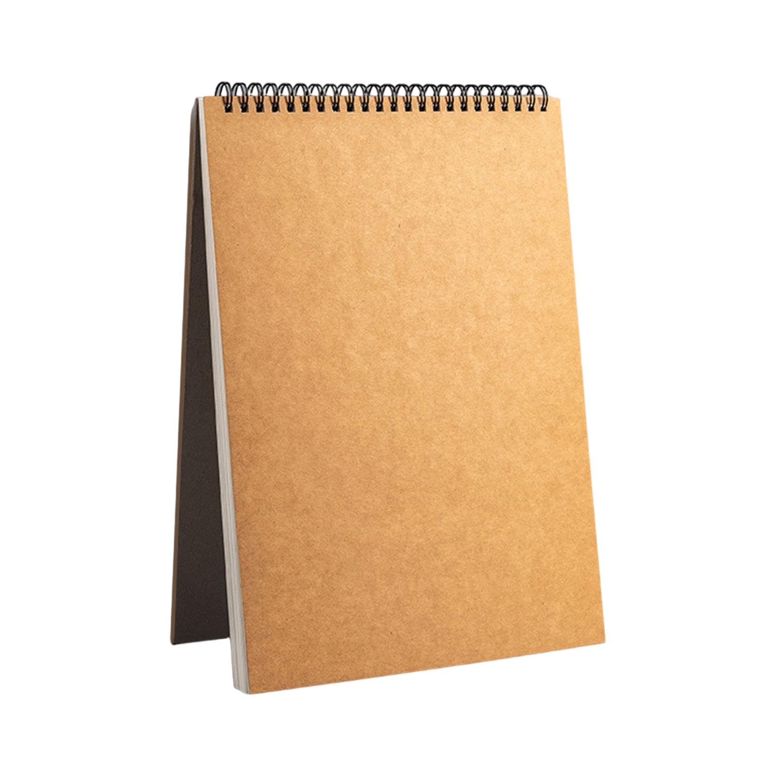 A4 Sketch Books, Spiral Bound Drawing Pad, 120gsm Sketch Pad Art Supplie for Children Adults with Hardboard and Acid Free Drawing Paper 60 Pages (A4-1Pack)