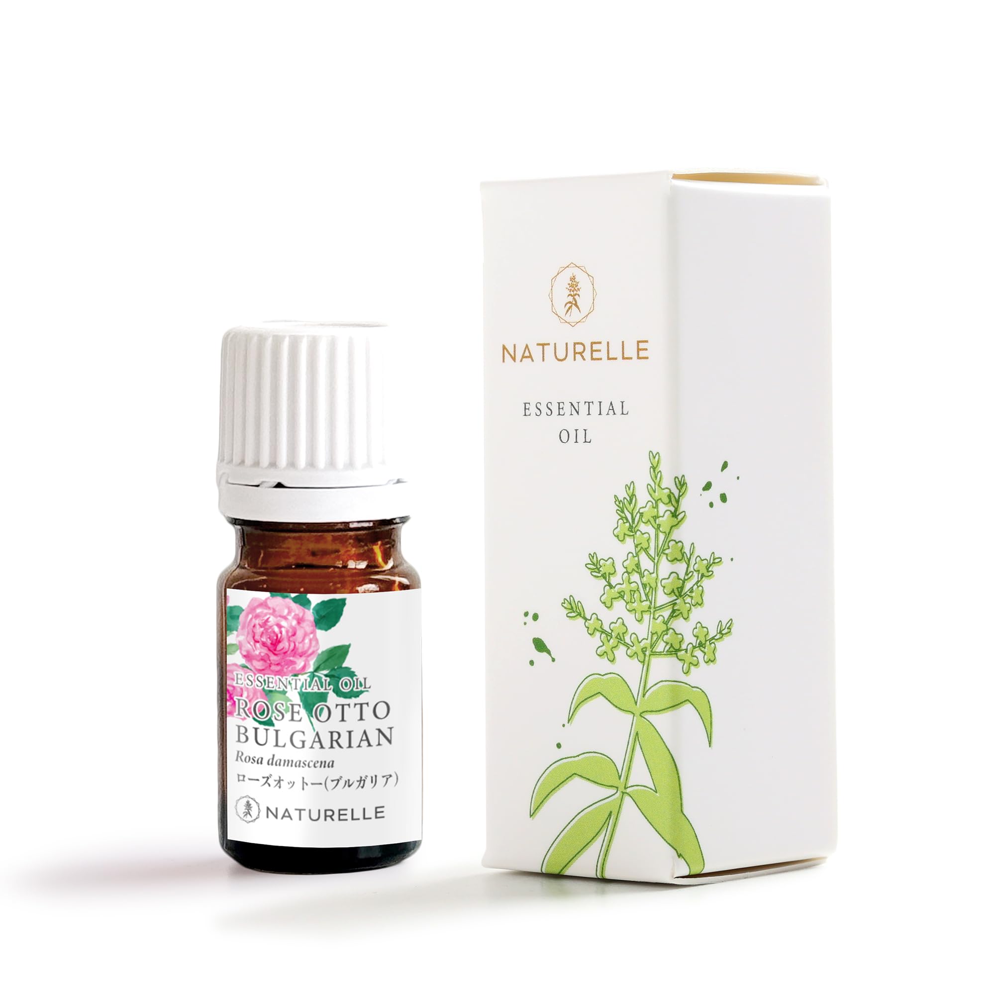 Amazon.co.jp: ローズオットー（ブルガリア産）2ml NATURELLE ナチュ 