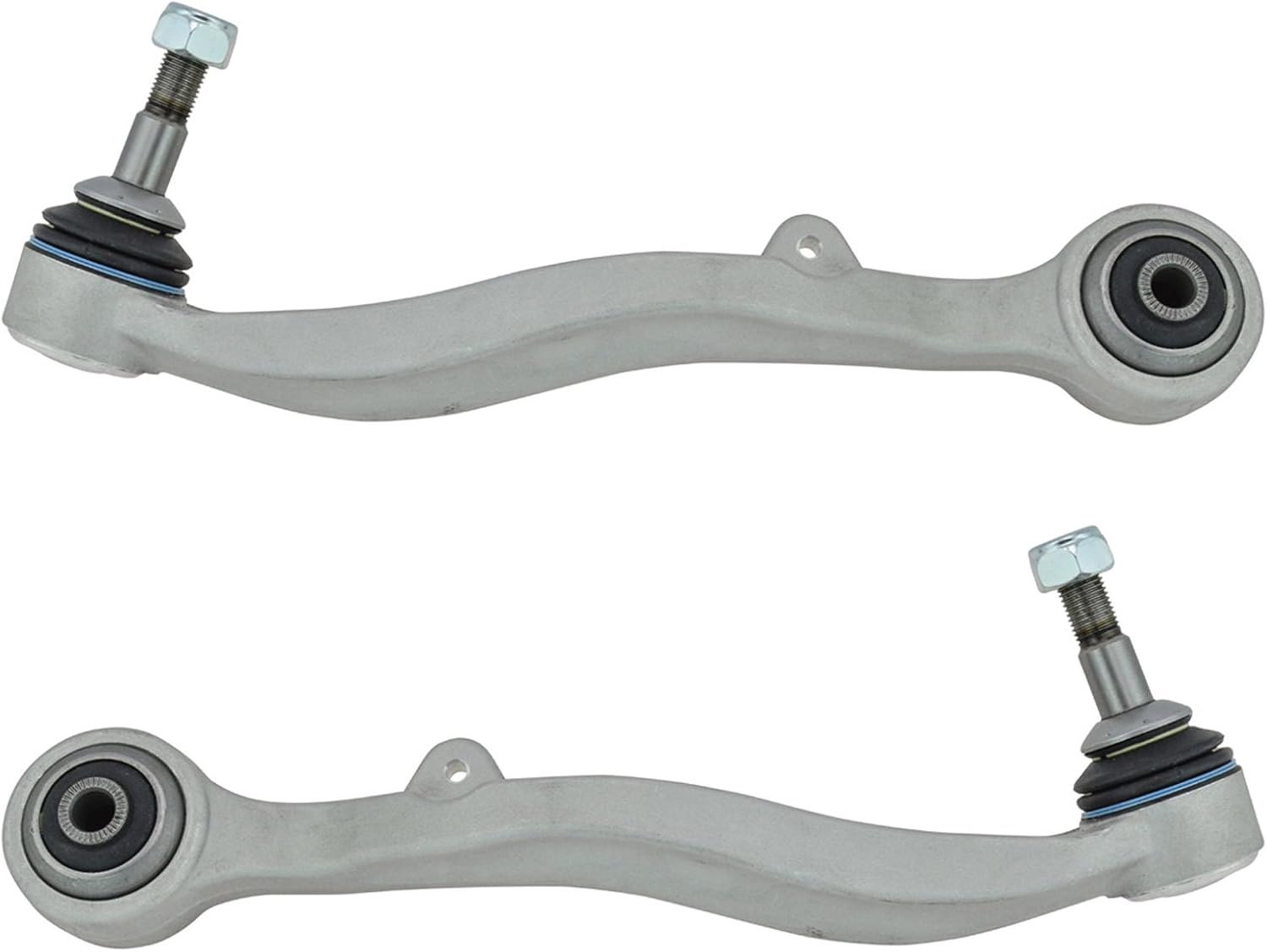 TRQ Front Lower Control Arm with Ball Joint Set Compatible with 2004-2007 BMW 525i 2008-2010 528i 530i 535i 2004-2005 545i 2006-2010 550i M5 PSA62313