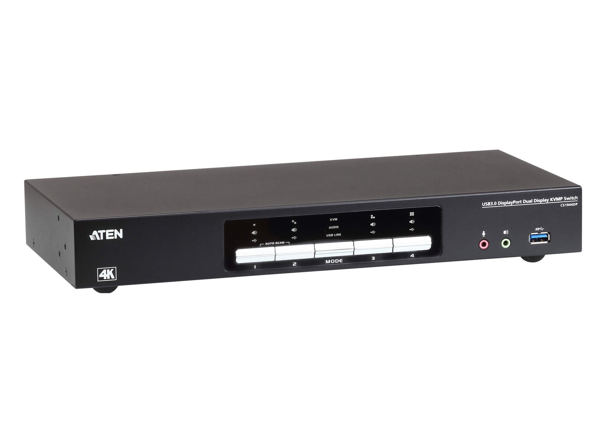 ATEN デュアルDisplayPort KVMPスイッチ CS1942DP Amazon.com: ATEN 2 Port 4K DisplayPort KVM Switch 2 Monitors 2