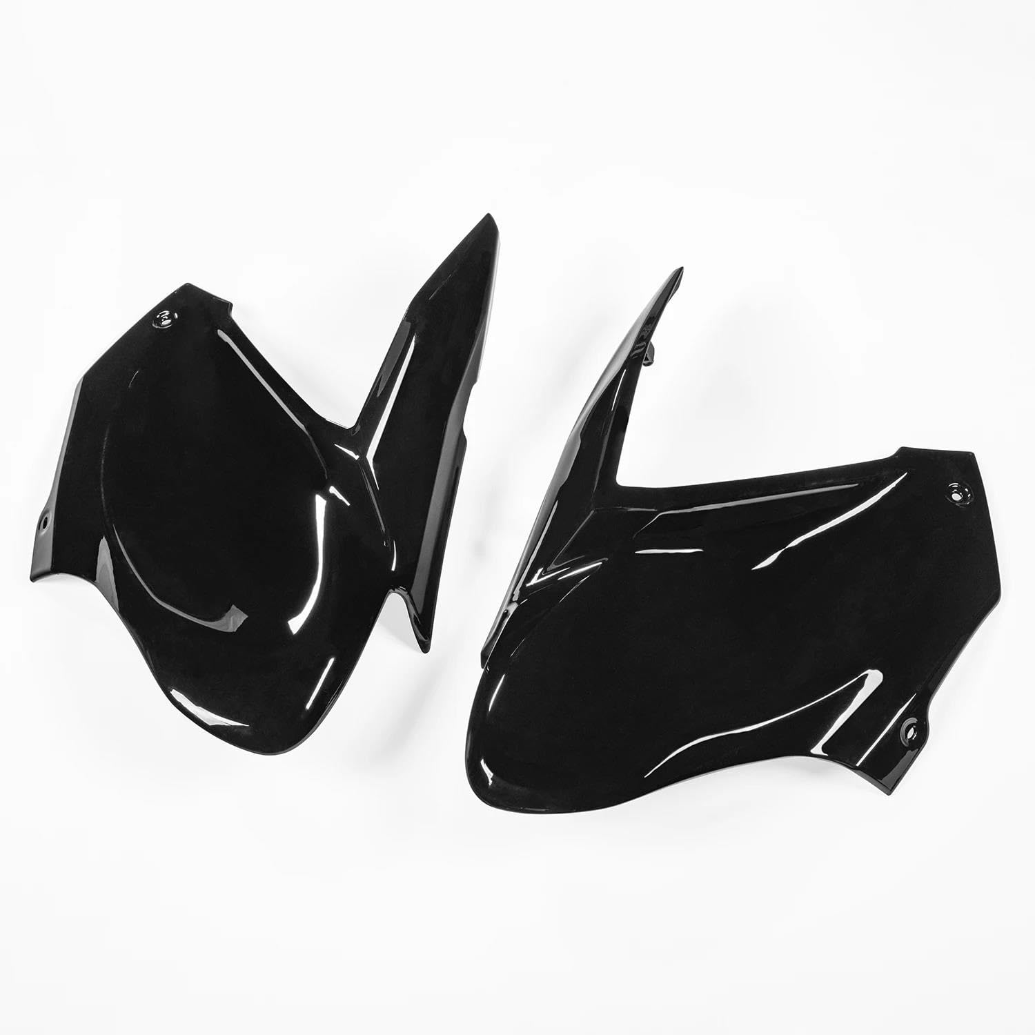 Carcasa Protectora Tanque para Kawasaki para Z900 2017-2019 Cubierta Embellecedora Lateral Carenado Protector Tanque Panel Frontal Lateral Carcasa Decorar(Negro)