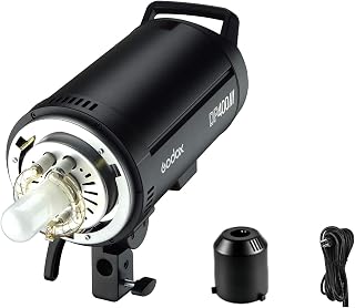 Godox DP400III Studio Flash Light 400Ws 2.4G Wireless X System Strobe Lighting with Bowens Mount 5600K Color Temperature Photography Flashes for Wedding Portrait Fashion Advertising Shooting