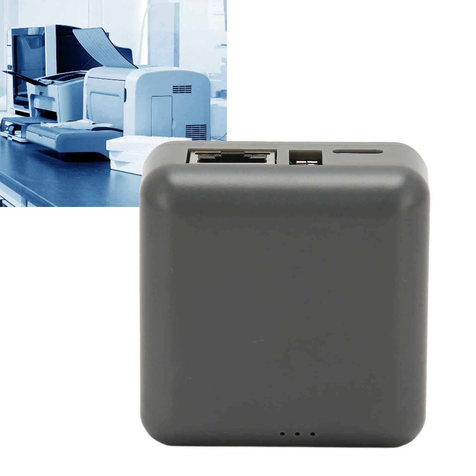 GOWENIC Connessione di rete RJ45, server di stampante USB di rete, stampa di rete Wi-Fi, da 100 a 240 V