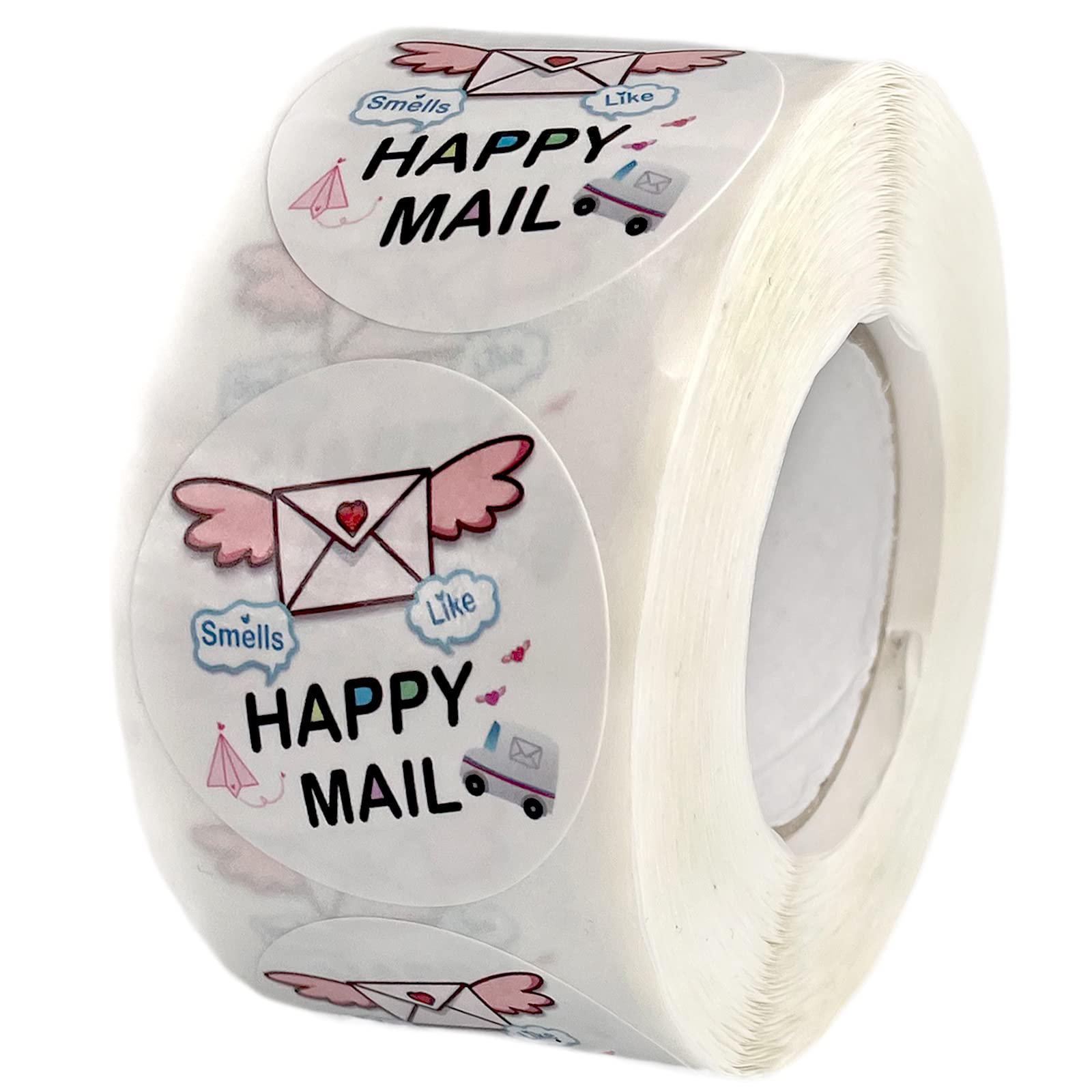Buy 1200 PCS Smells Like Happy Mail Stickers, TNE Creator 2 Pack 1.5