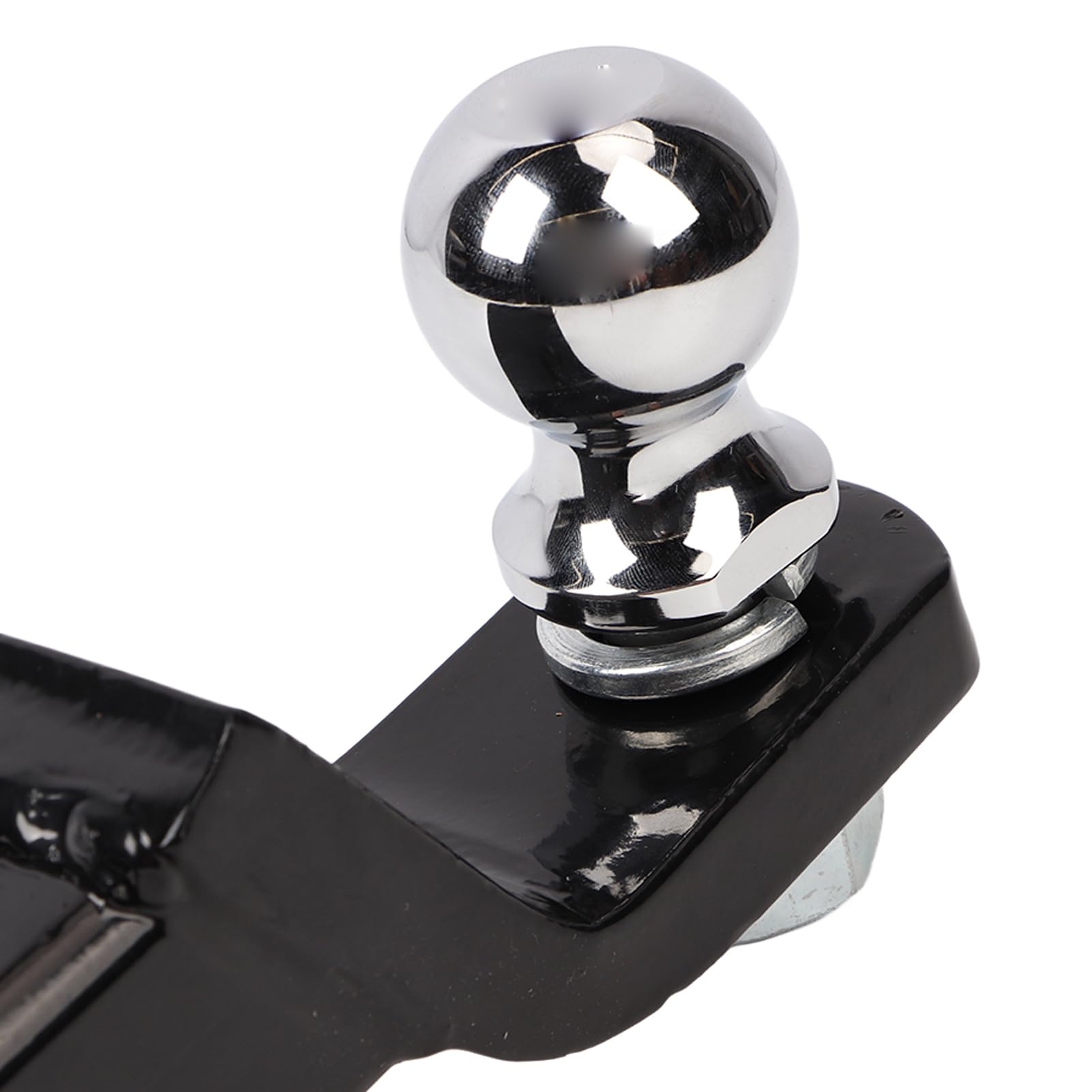 Asixxsix Gancio di Traino, 2,4 Pollici in Acciaio Regolabile Trailer Hitch Mount, Alta Sicurezza Durevole Facile Installazione Trailer Hitch Mount per Barche Campeggiatori