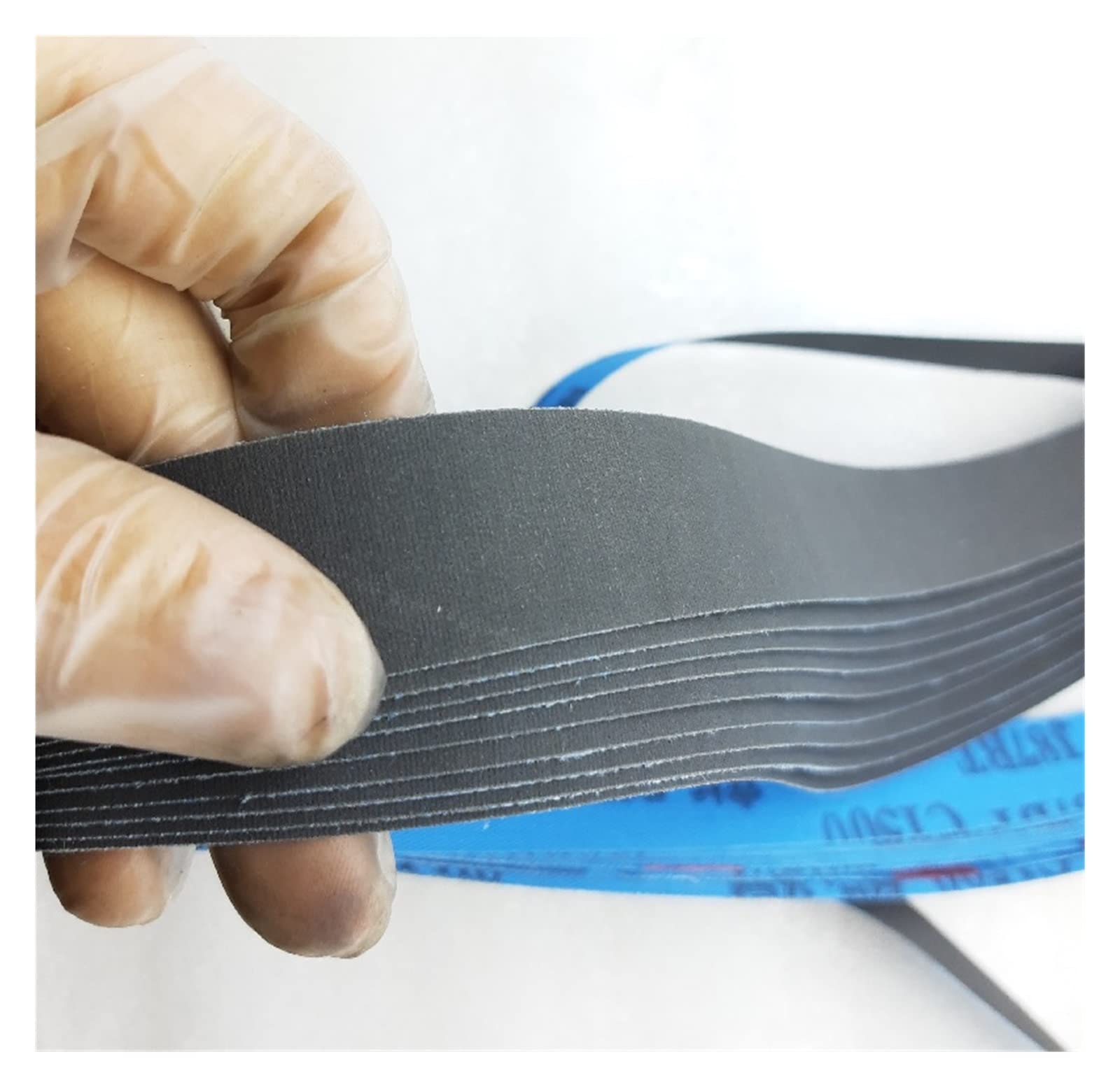 Pas szlifierski 10 sztuk miękki pas z węglika krzemu 762 * 25mm ścierny szlifierski do szlifierki metalu J87BT P100-P1500(1500)