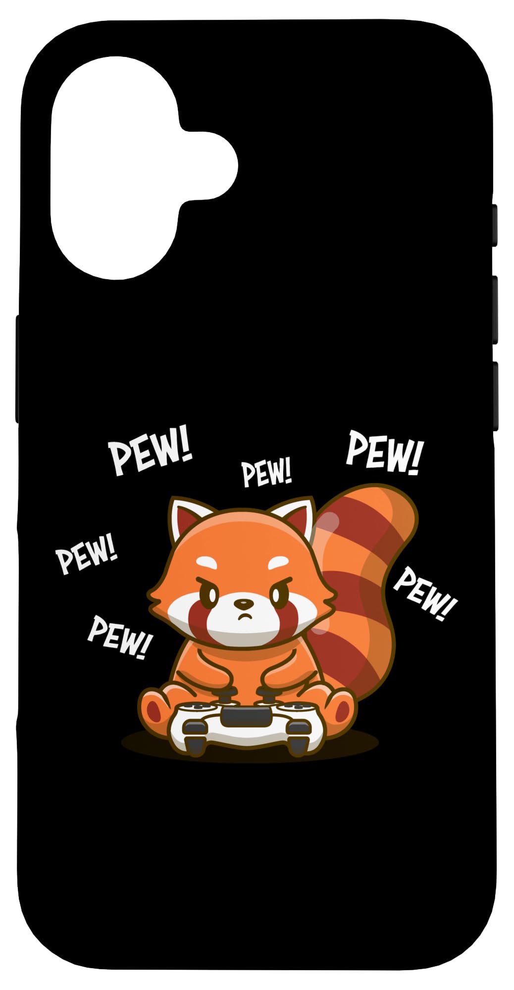 Cute Kids Boys Girls Kawaii Video Gamer Red Panda Lover Case for iPhone 16
