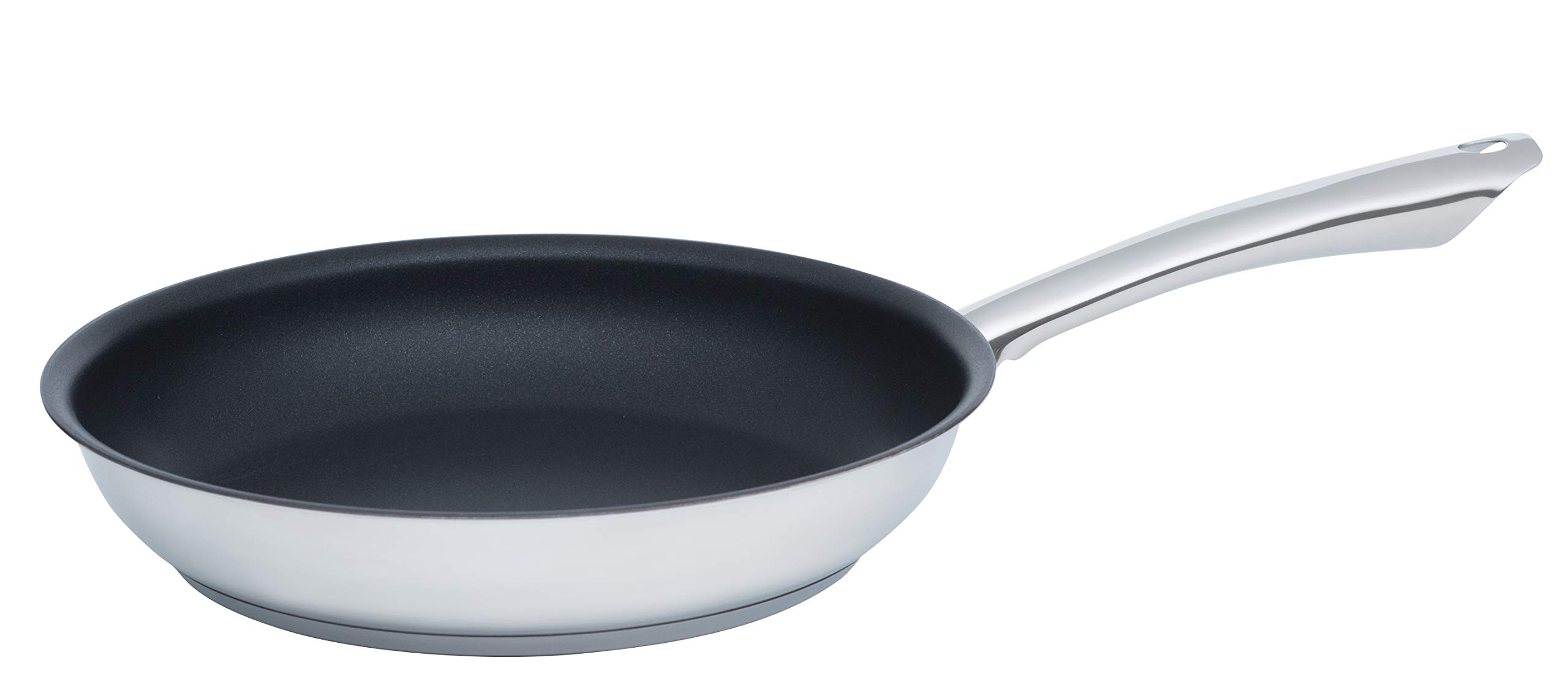 Poêles à frire en acier inoxydable Kelomat Perfect 1829-383 argenté noir diamètre 20cm