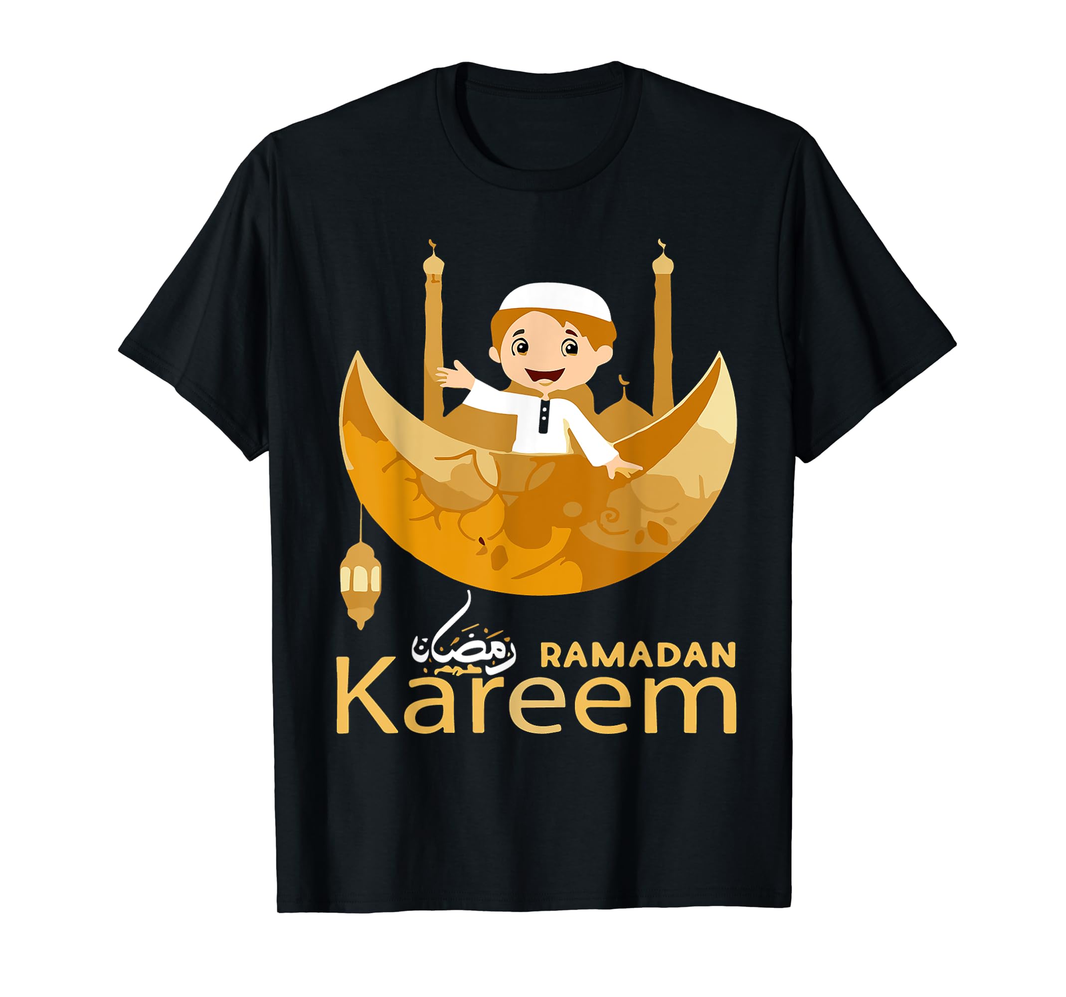 Happy Ramadan Karim 2024Kids Ramadan Kareem for Boys Youth Ramadan Month T-Shirt