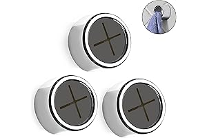 3 Pieces Kitchen Towel Hooks Round Adhesive Dish Towel Hook