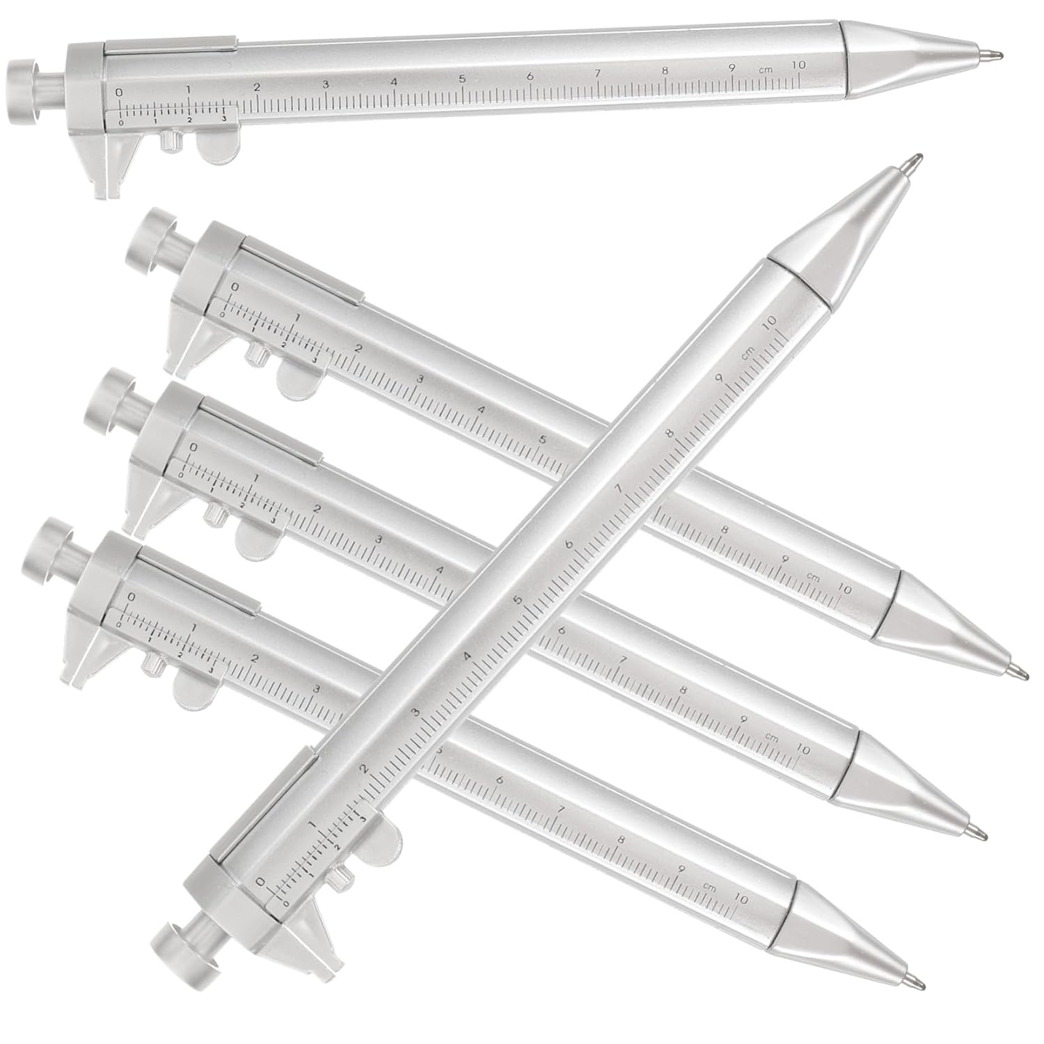Hemobllo 15pcs Vernier Caliper Ballpoint Pens School Pens Blue for Engineers Students