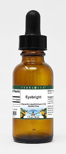 Eyebright glycerite Extracto de líquido (1 5) sin sabor (1 oz, zin 512787), 1 Ounce, 2