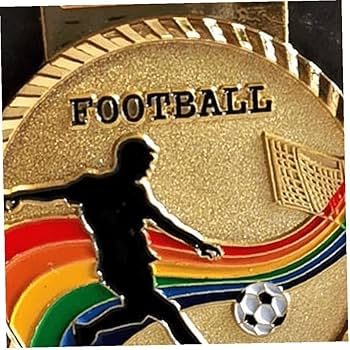Amazon.co.jp: 金メダル 優勝メダル サッカー用 合金製 首かけ ご褒美