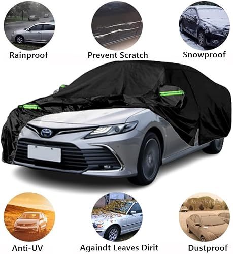 Miniatura 5 de Fundas impermeables para automóvil compatibles con Lexus NX NX300 NX 350 F Sport 2015-2024, ajuste personalizado para todo tipo de clima, con puerta