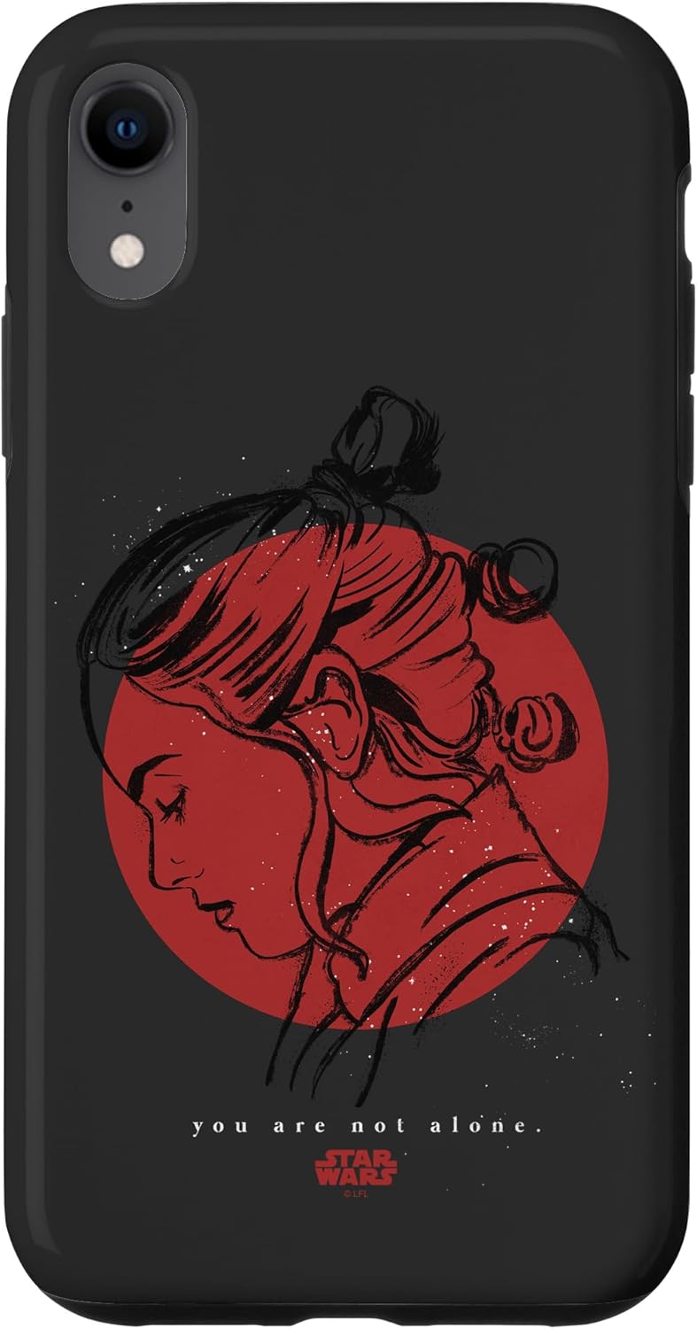 Star Wars Rey You Are Not Alone Valentine's Day Couples Case for iPhone XR