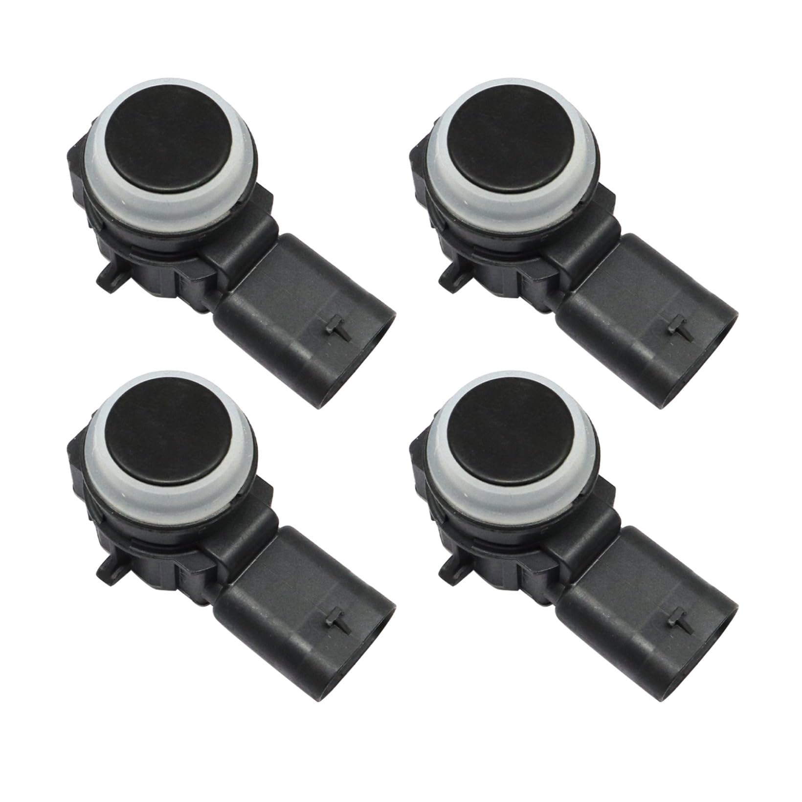 NLQR 4X Black Parking Sensor Compatible with Ram ProMaster 1500 2500 3500 Compatible with Jeep Renegade 1.4L 2.4L 2014 2015 2016 2017 Replace 5XG31TZZAA 52112205AA