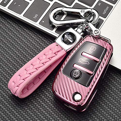 Funda para llave Audi de ontto: carcasa protectora elegante para control inteligente 4