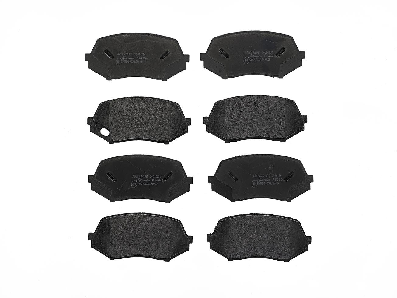 Brembo P54044 Pastiglia Freno Disco Anteriore/Posteriore, Set di 4